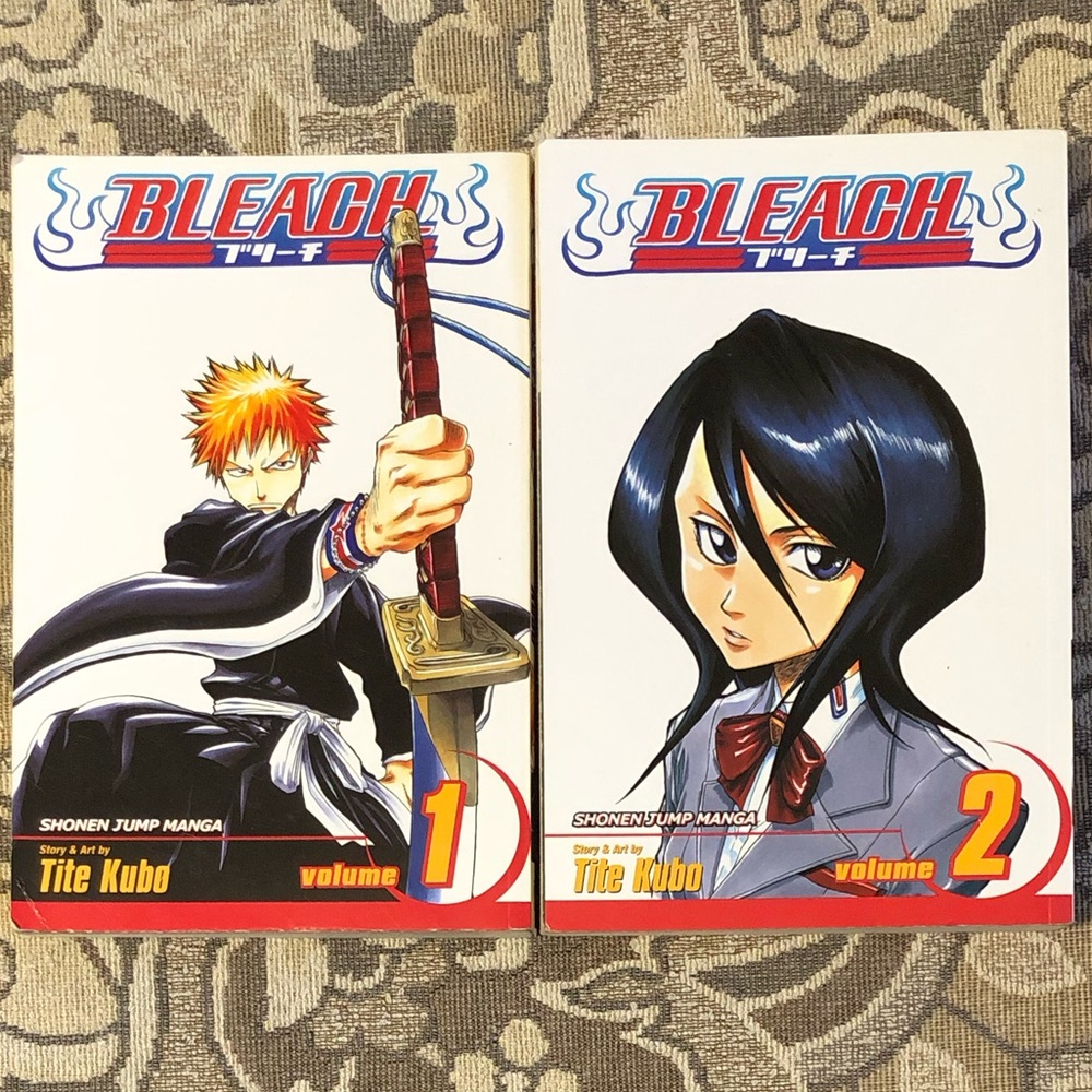 Bleach Volumes 1 and 2 - Manga Graphic Novels